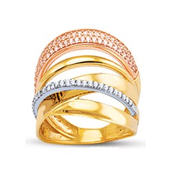 ANÉIS OURO - TOQUE 0,375