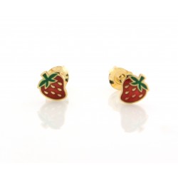 PAR DE BRINCOS OURO - TOQUE 0,800