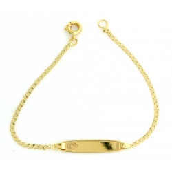 PULSEIRAS CRIANÇA OURO - TOQUE 0,800
