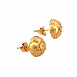 PAR DE BRINCOS OURO - TOQUE 0,800