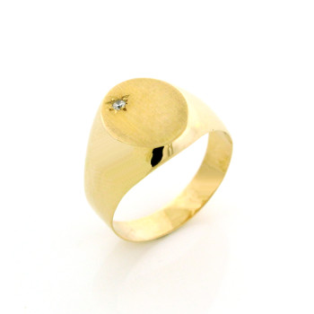 ANÉIS OURO - TOQUE 0,375