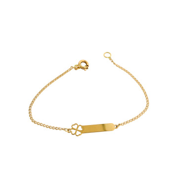 PULSEIRAS CRIANÇA OURO - TOQUE 0,800