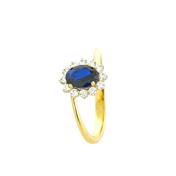 ANÉIS OURO - TOQUE 0,375