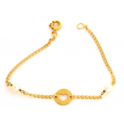 PULSEIRAS CRIANÇA OURO - TOQUE 0,800