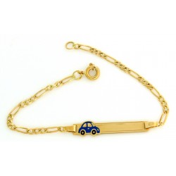 PULSEIRAS CRIANÇA OURO - TOQUE 0,800